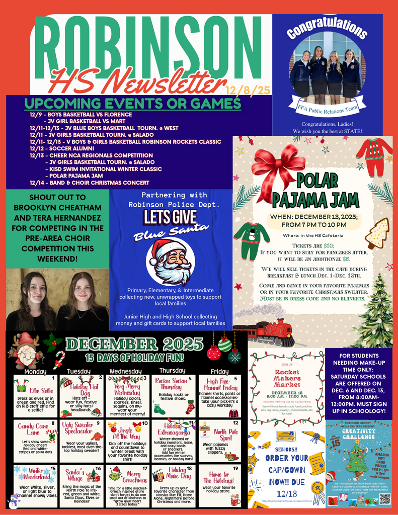 RHS Newsletter