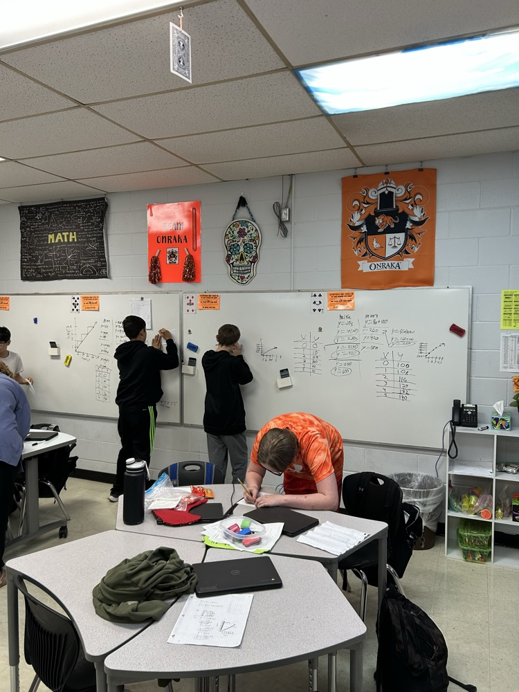 students at whiteboard