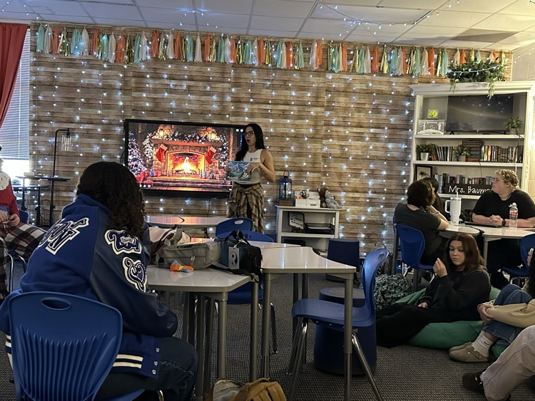 Emily Bauman, class of 2019, spoke to our English 2 and English 3 students about publishing her first book. Emily shared her writing journey, the publication process, and practical tips for aspiring authors. 