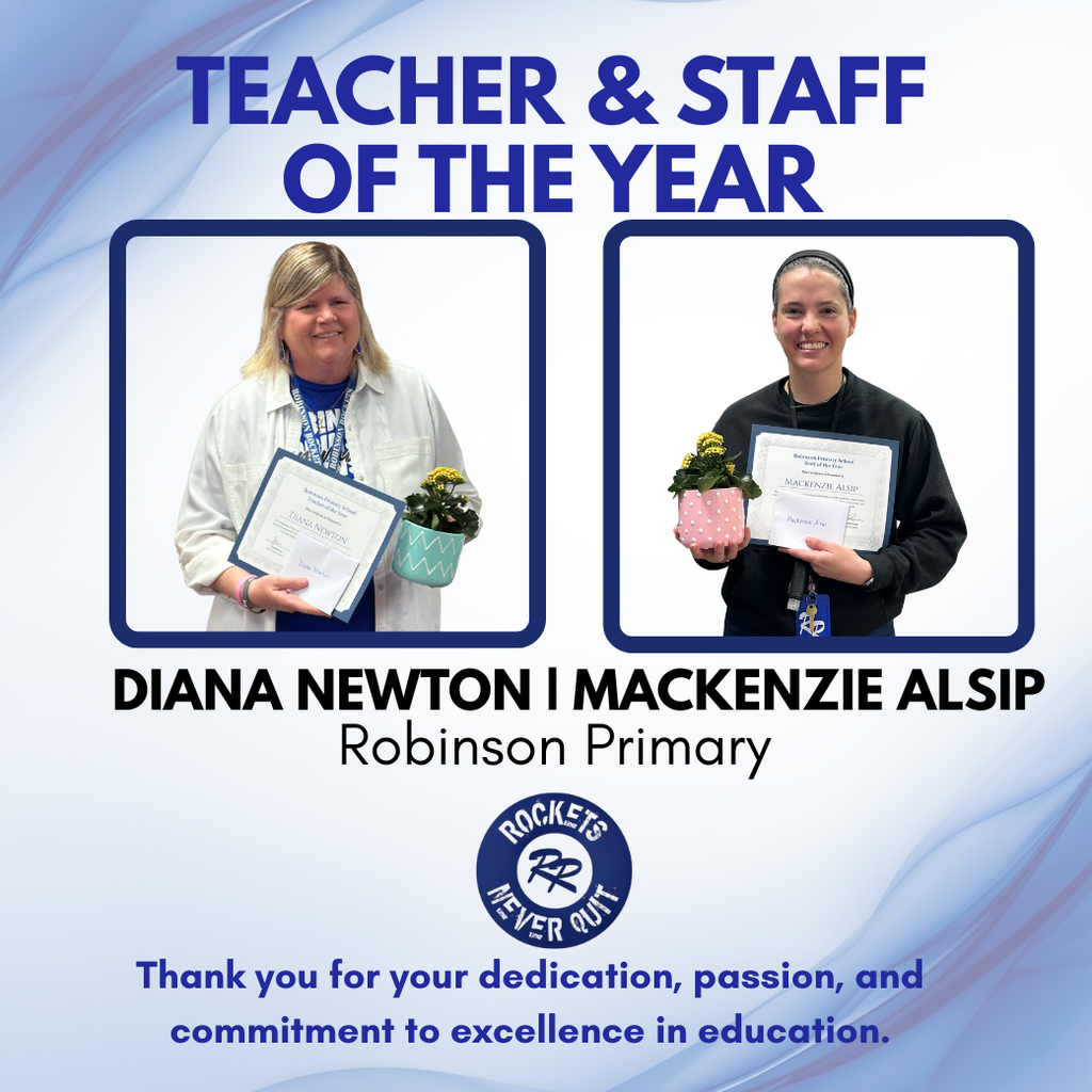 Primary teacher and staff of the year