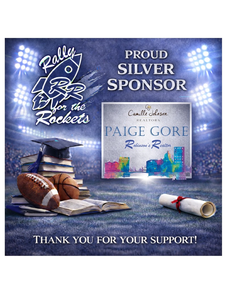 Silver sponsor for Rally for the Rockets - Paige Gore