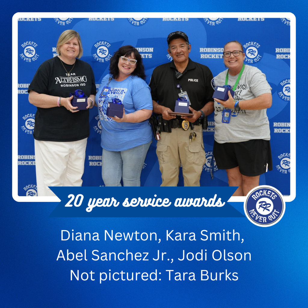 20 year service award