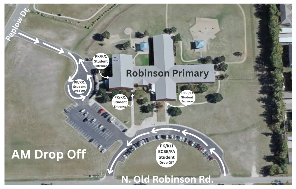 am drop off map
