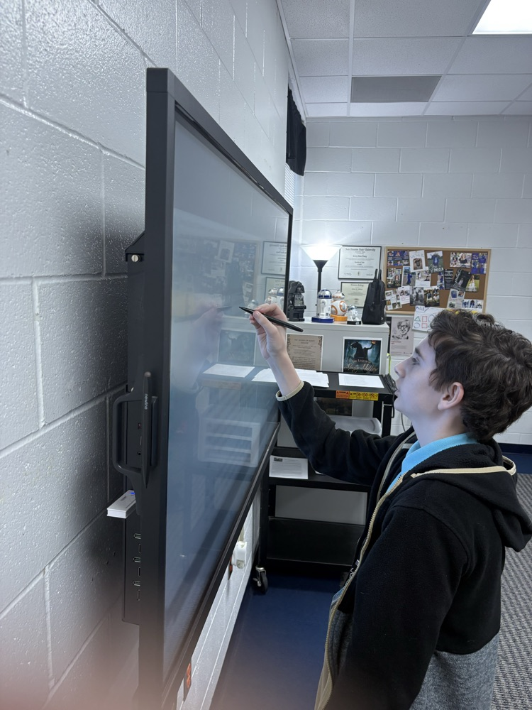 English 1 students dove deep into "The Raven" today, annotating Poe's intricate internal rhyme schemes. Watching them discover the musicality woven into every line was pure magic.