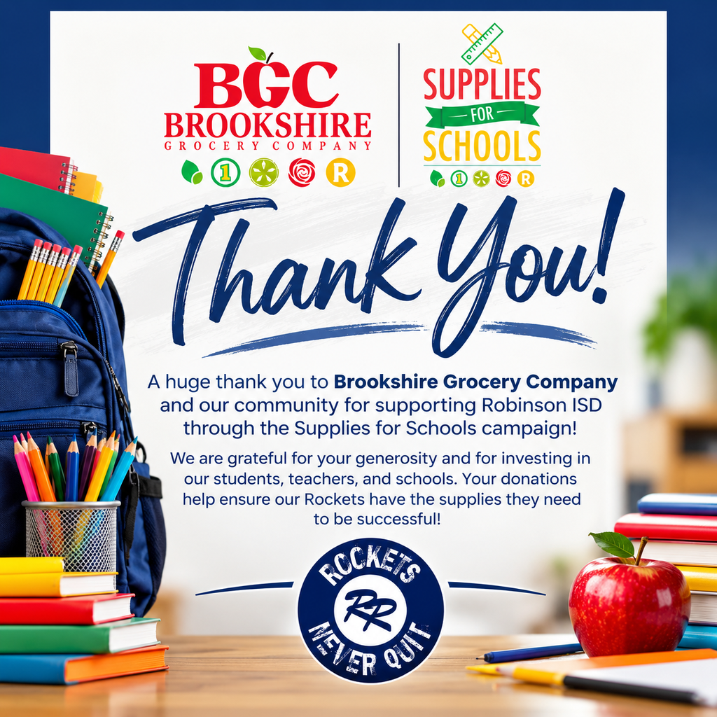 Brookshires thank you