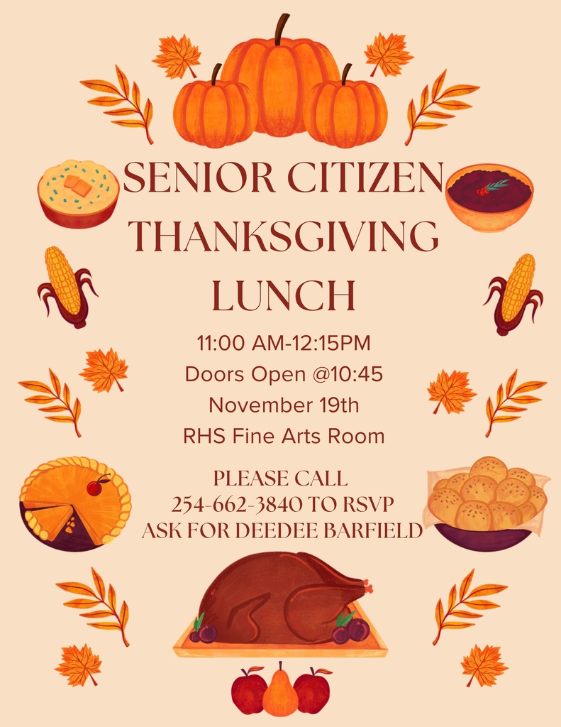 Senior Citizen Thanksgiving Lunch