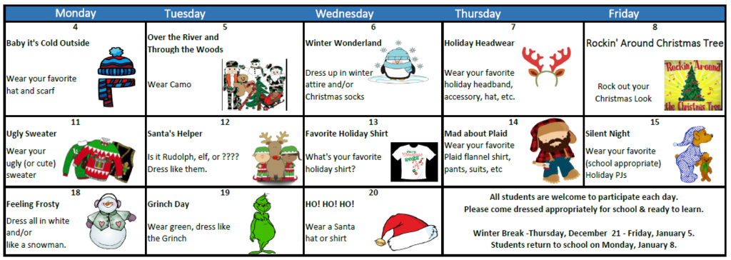 Dress Up days