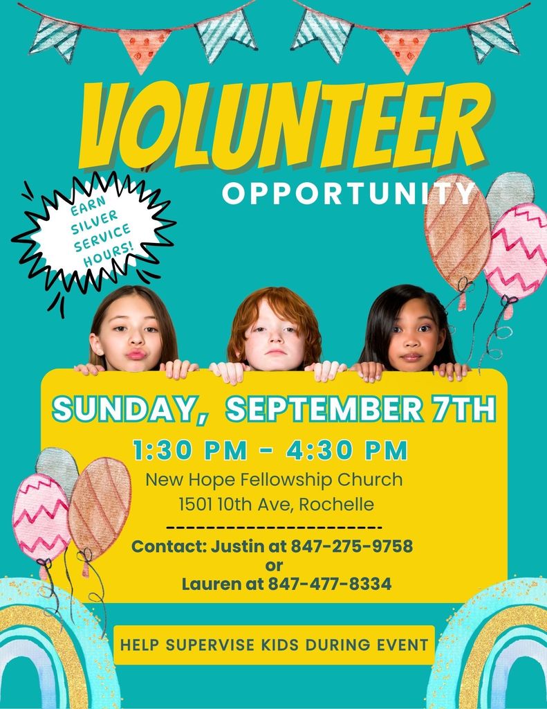 New Hope volunteers needed