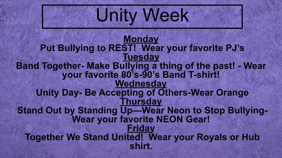 Unity Week