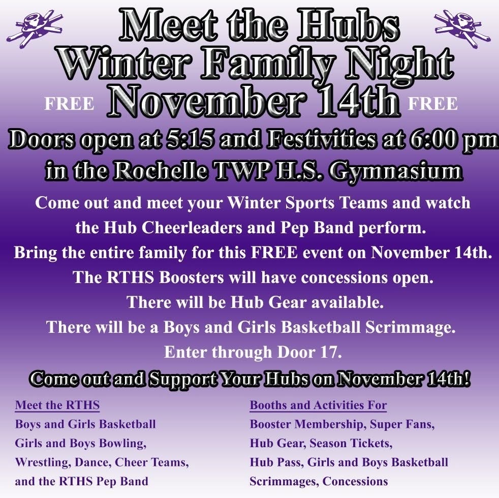 Winter Meet the Hubs Information 