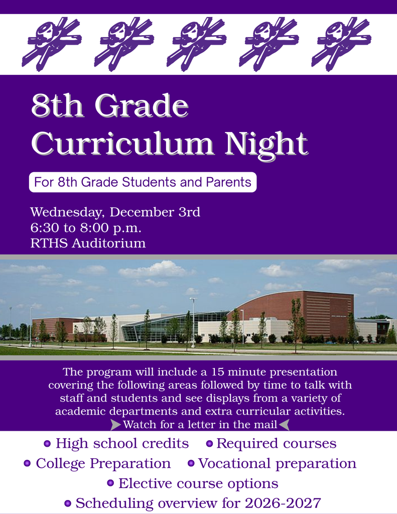8th grade curriculum night