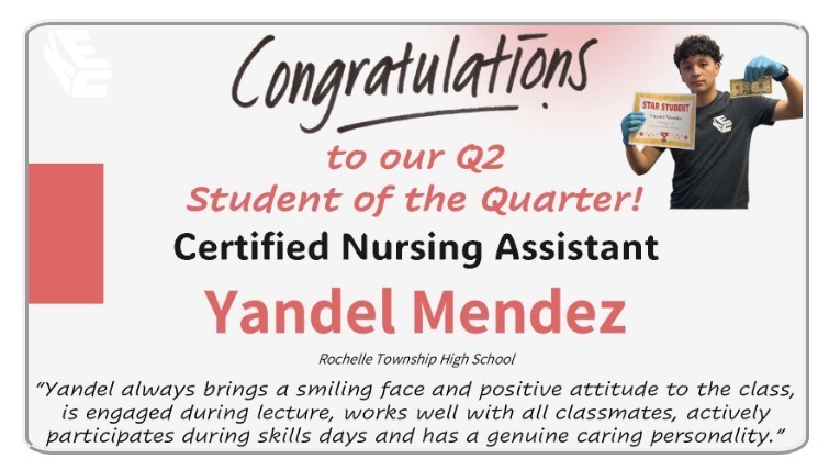 KEC student of the month 