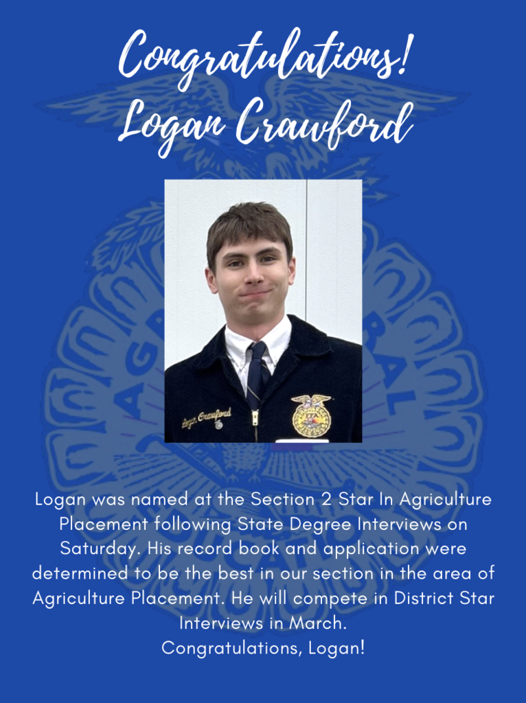 Section Star in Agriculture Placement