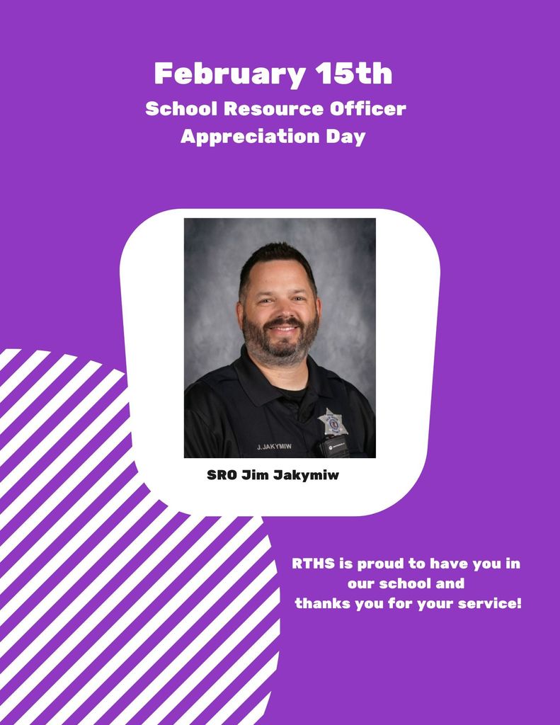 February 15th is National School Resource Officer Appreciation Day!