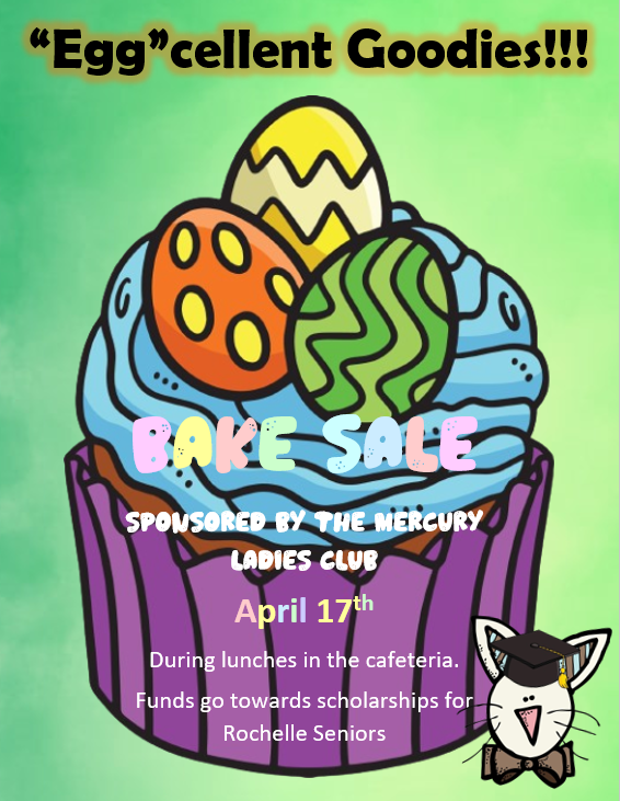 Bake Sale Tomorrow!!