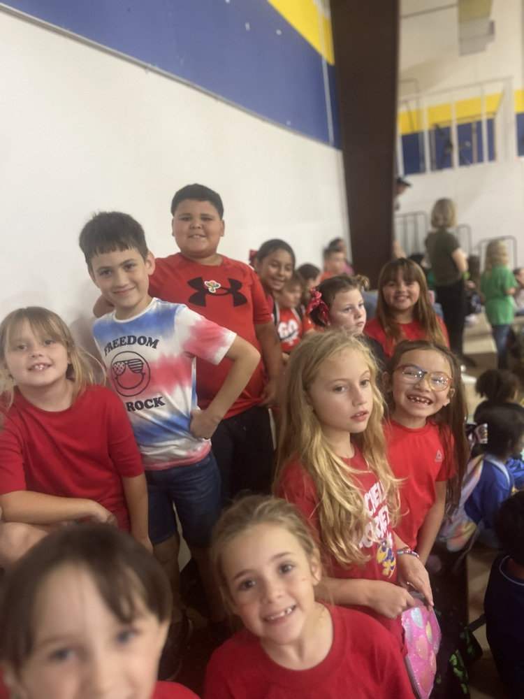 "Red Rocks" from 3rd grade!