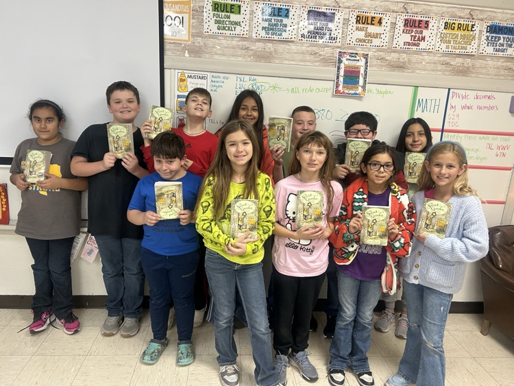 finished reading our novel! What an accomplishment!