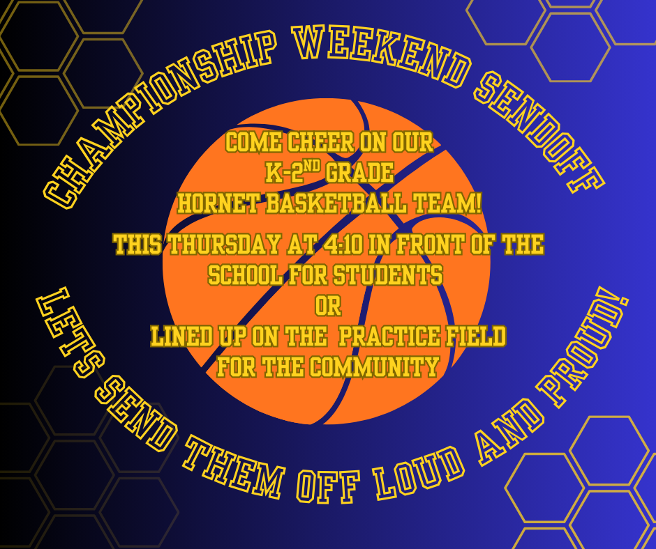 PeeWee Basketball Send-off