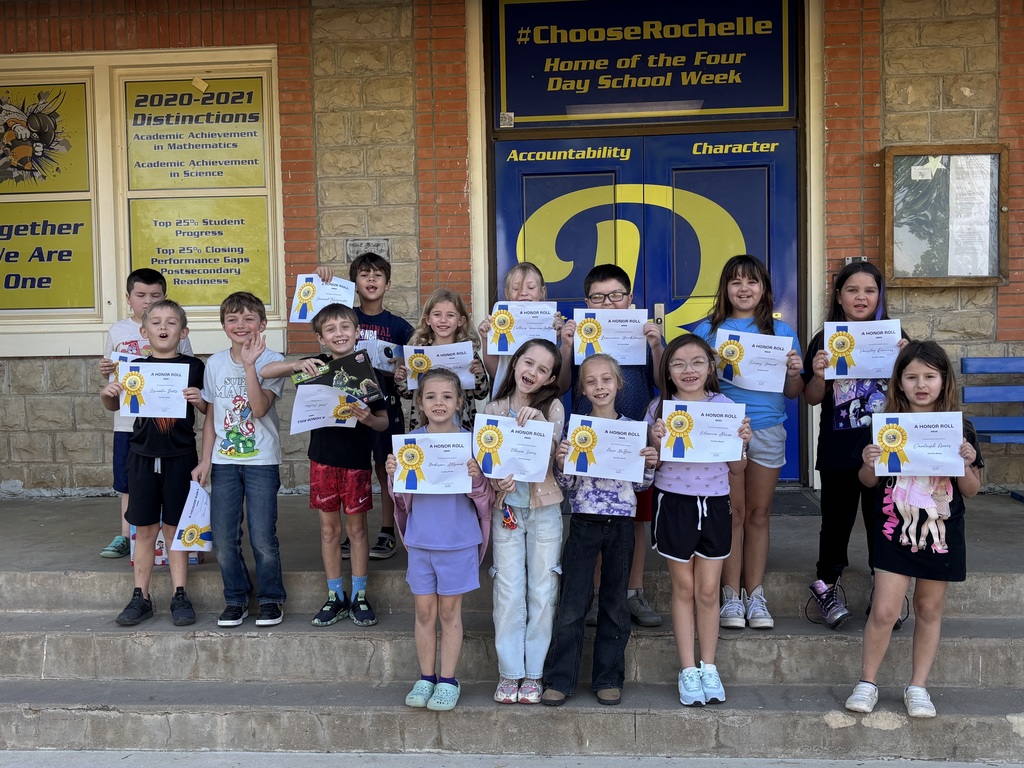 Elementary A Honor Roll 3rd 9 wks