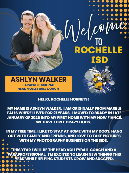 Welcome to Rochelle ISD.