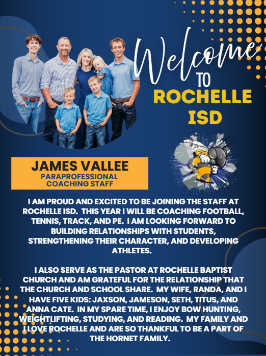 Welcome to Rochelle ISD.