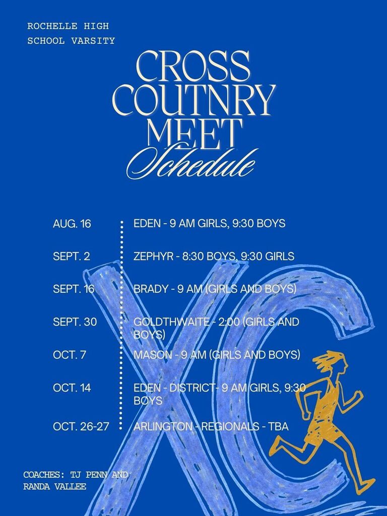 XC Schedule 2026