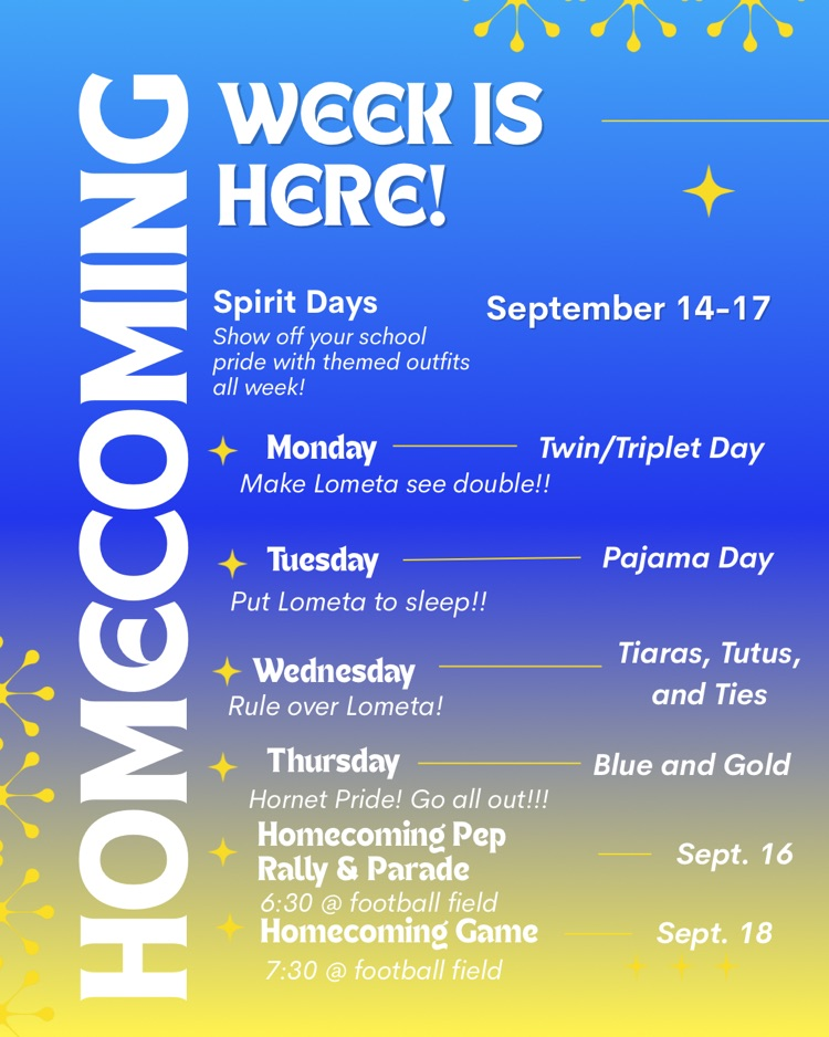 Spirit Days 2026