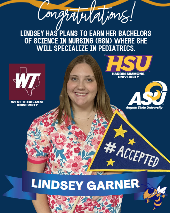 Congratulations to Lindsey Garner!