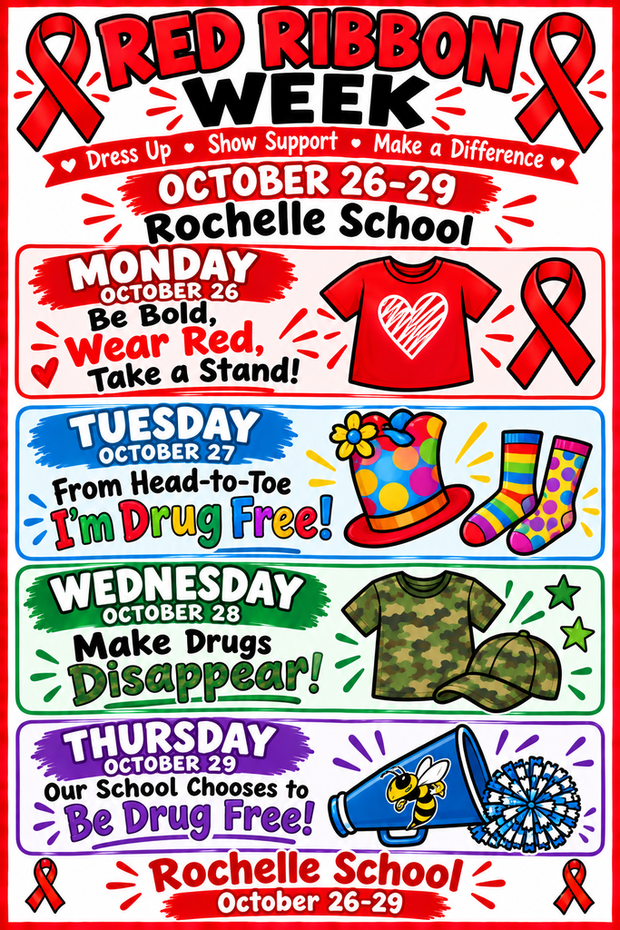 Red Ribbon Week October 26-29
