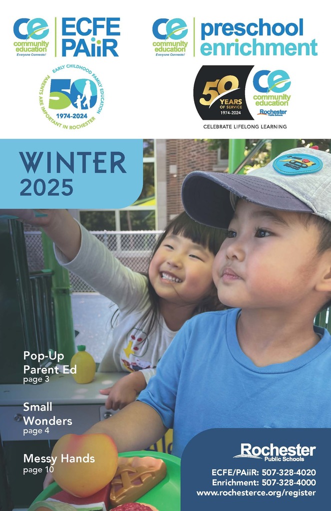 cover for Early Childhood Winter catalog