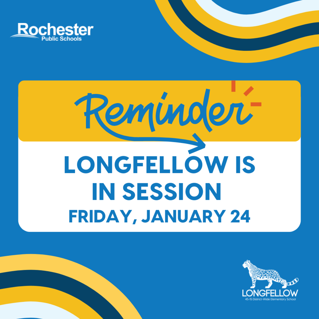 Longfellow is in Session January 24