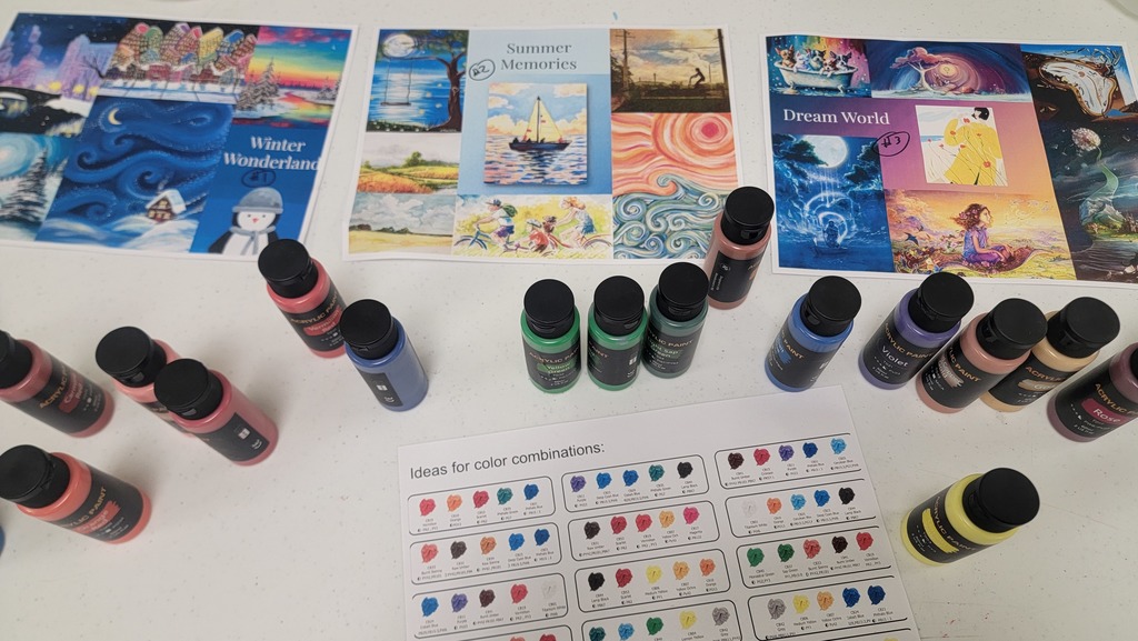 painting wellness activity