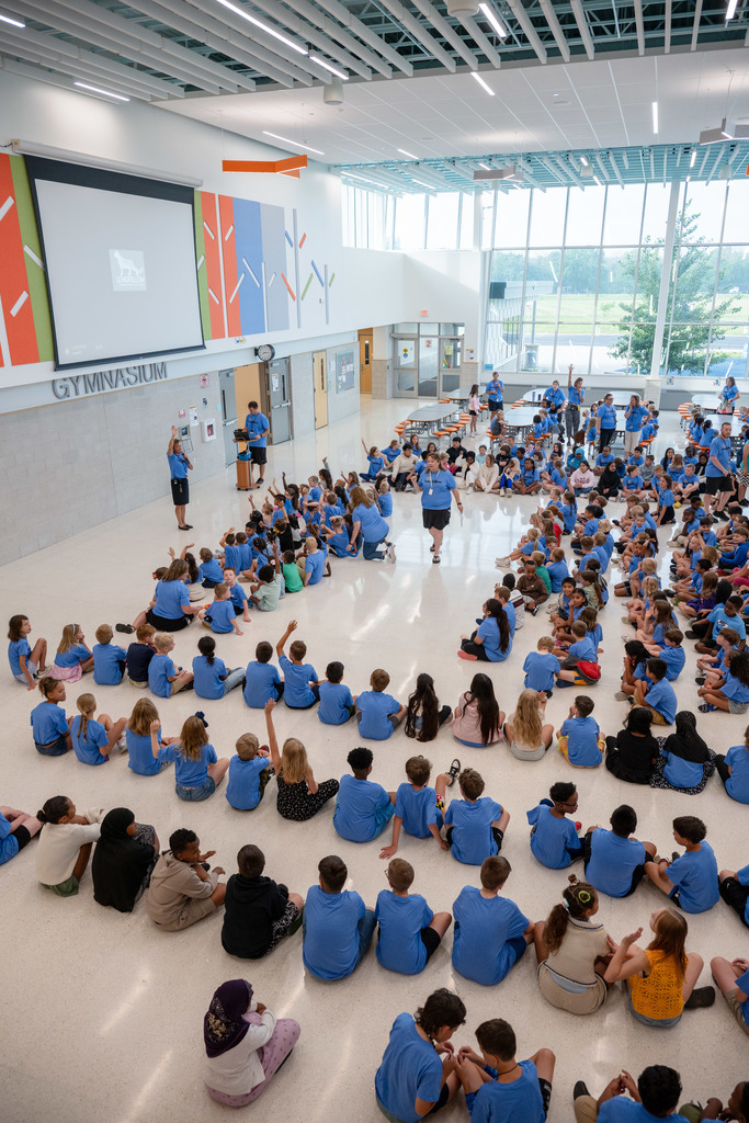 First monday morning assembly of the year