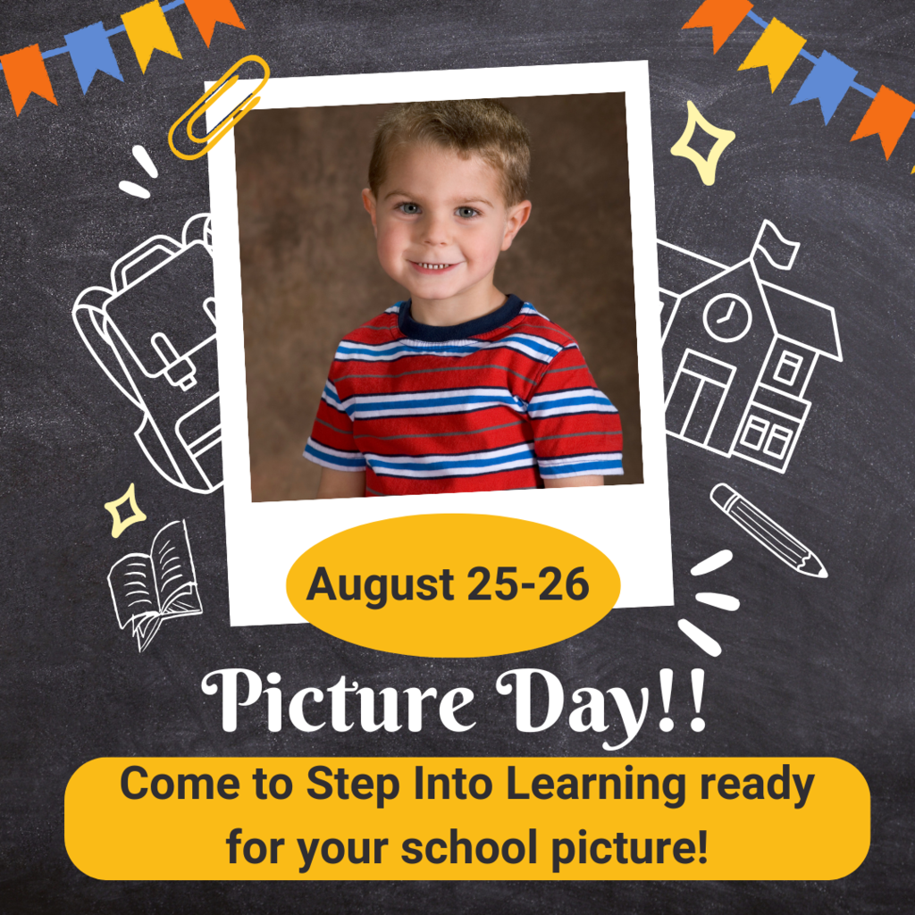 Come to Step Into Learning ready for your school picture!