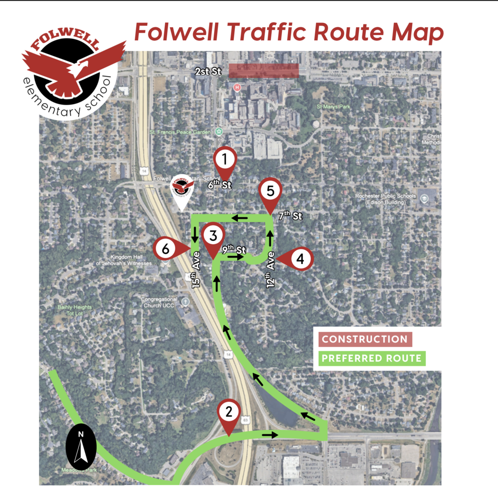 Folwell preferred map