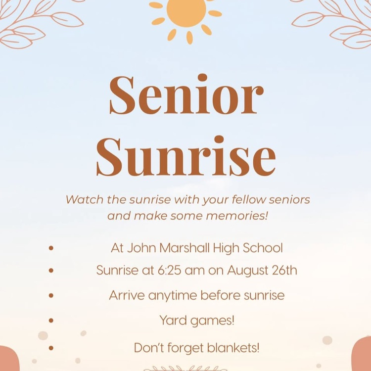 Senior sunrise