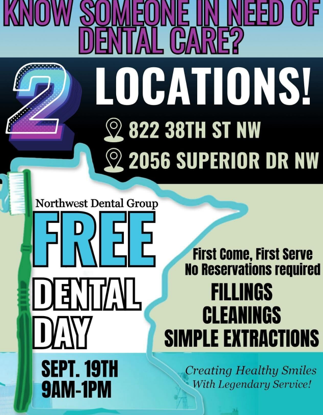 Free Dental Day Flyer