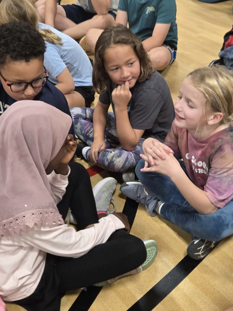 Kids talking about belonging