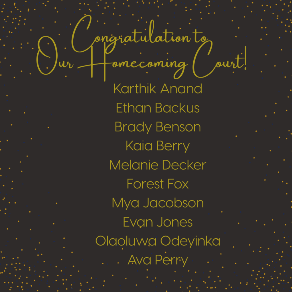 Homecoming Court