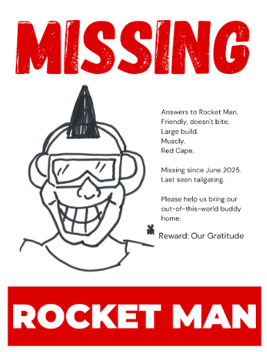 Missing Rocket Man Poster