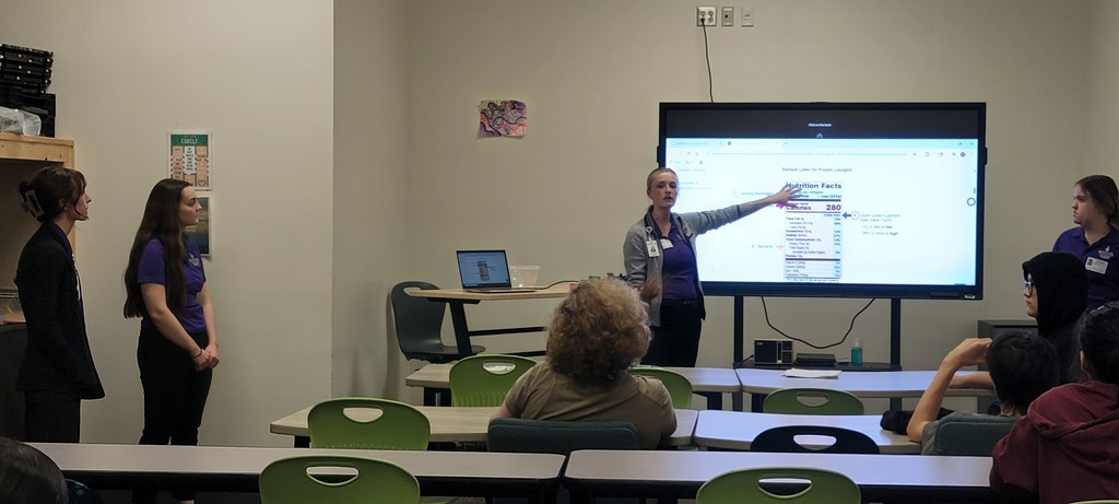WSU nursing students helping with health education