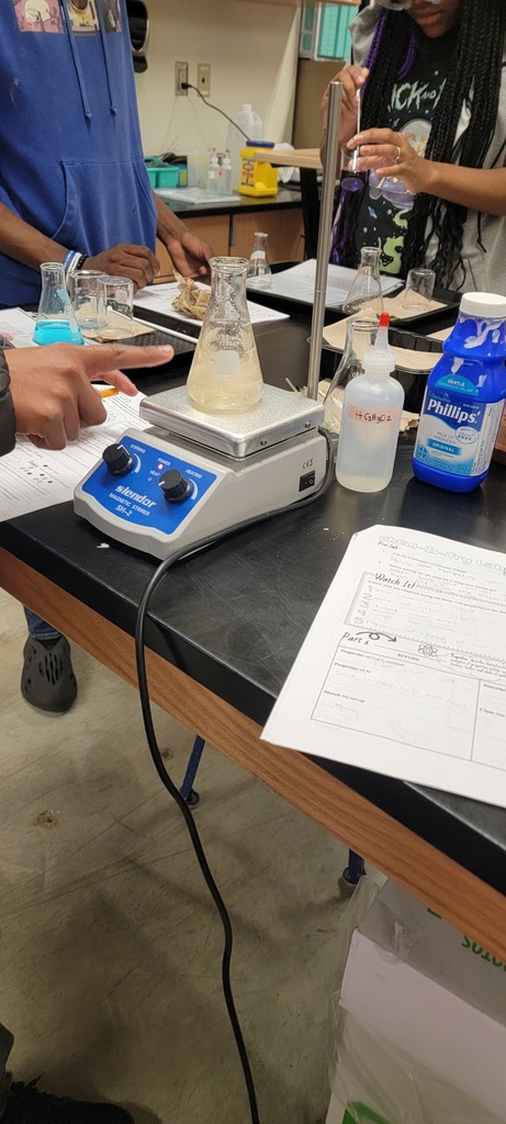 ALC science lab experiment