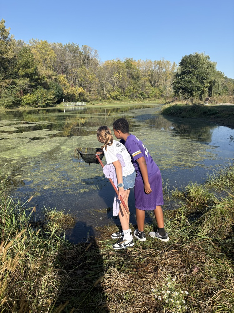 students exploring Quarry Hill
