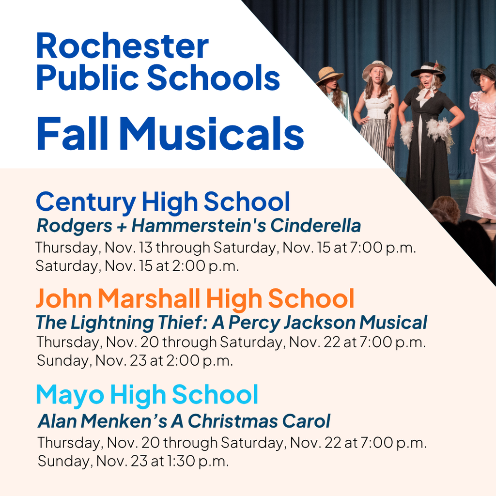 Rochester Public Schools Fall Musicals