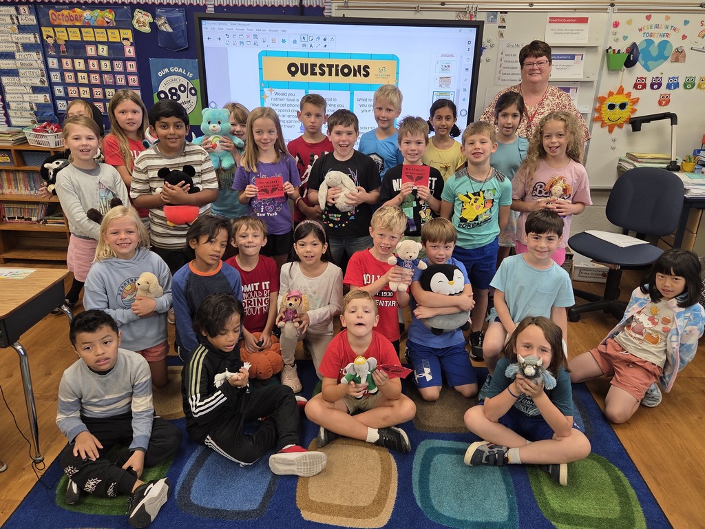 Mrs. Mueller's 2nd graders earned their wings