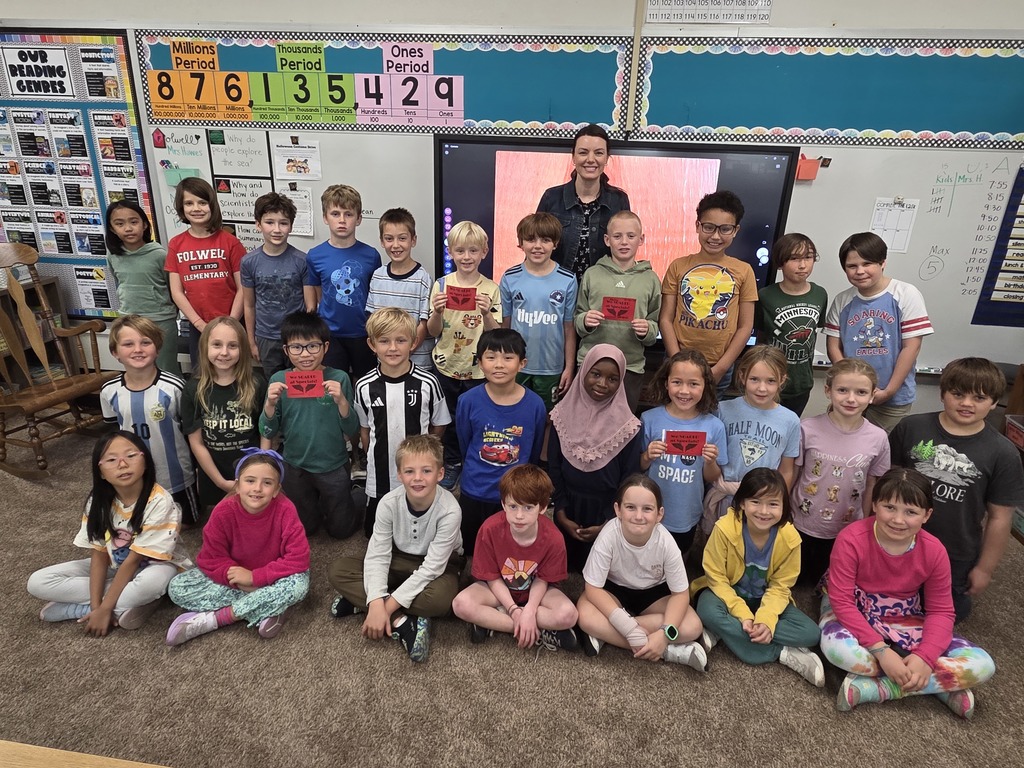 Mrs. Howes' 3rd graders