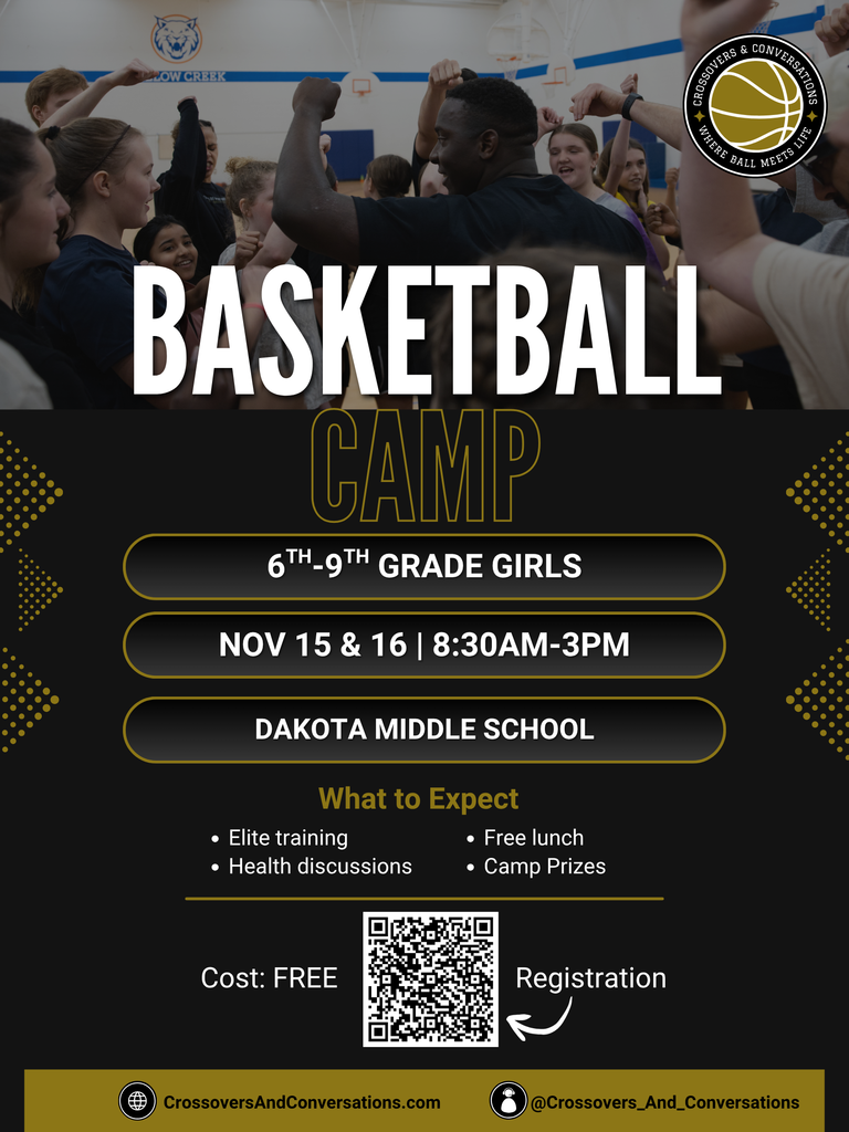 6-9th grade basketball camp Nov. 15and 16