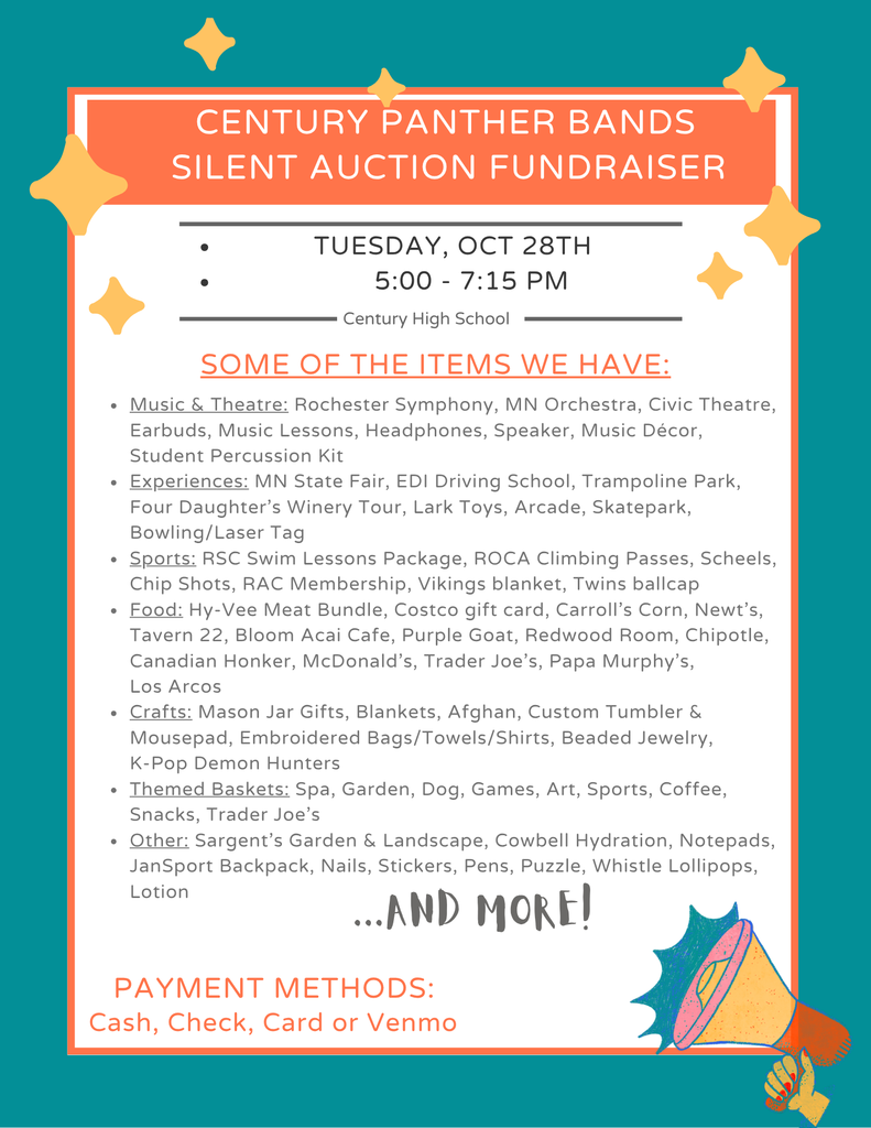 CPB Silent Auction 10/28/2025