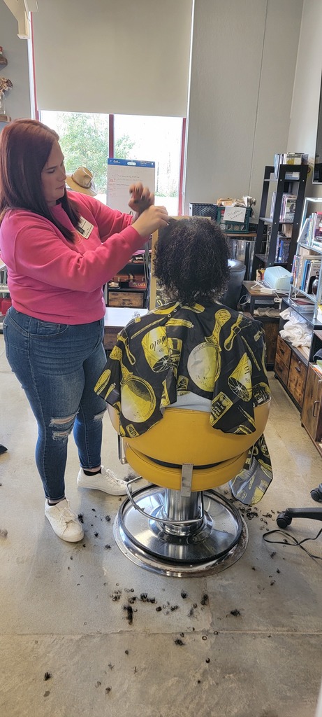 free haircut day at the ALC