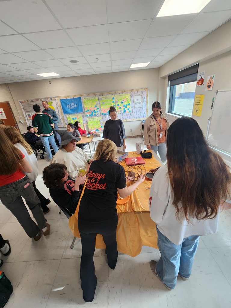 Picture of student playing a game